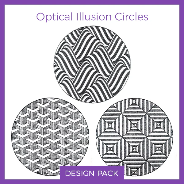A Optical Illusion Circle Design Pack - Image 3