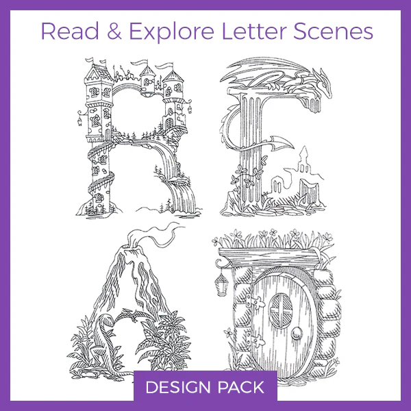 A Read & Explore Letter Scenes Design Pack - Image 3