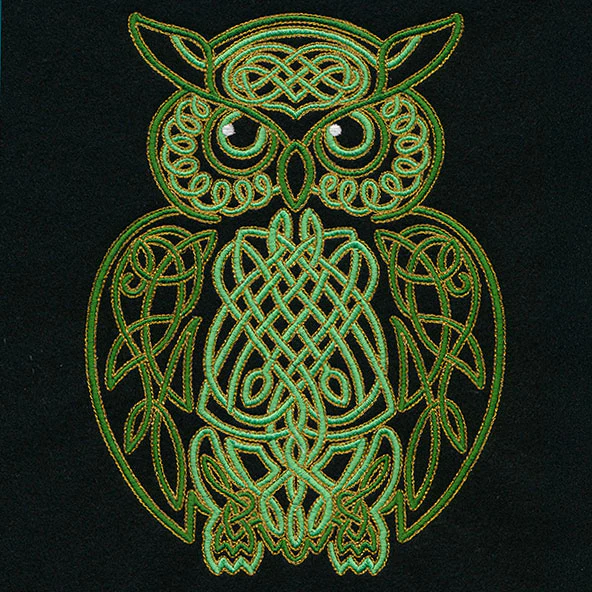 Celtic Knotwork Owl - Image 4