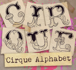 Cirque Alphabet (Design Pack) - Image 3