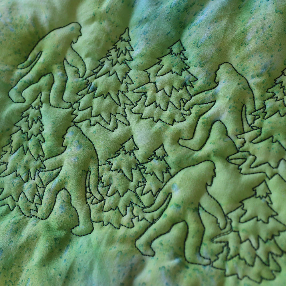 Cryptid Creatures - Bigfoot (Edge-to-Edge Quilting) - Image 3