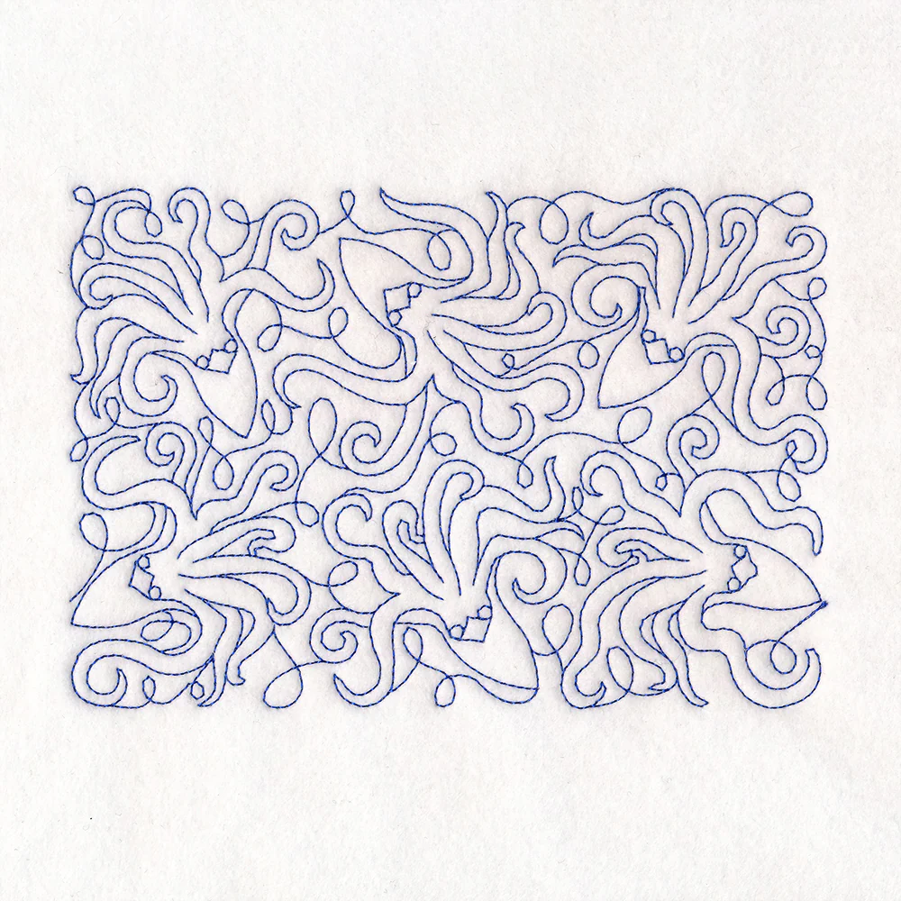 Cryptid Creatures - Kraken (Edge-to-Edge Quilting) - Image 4