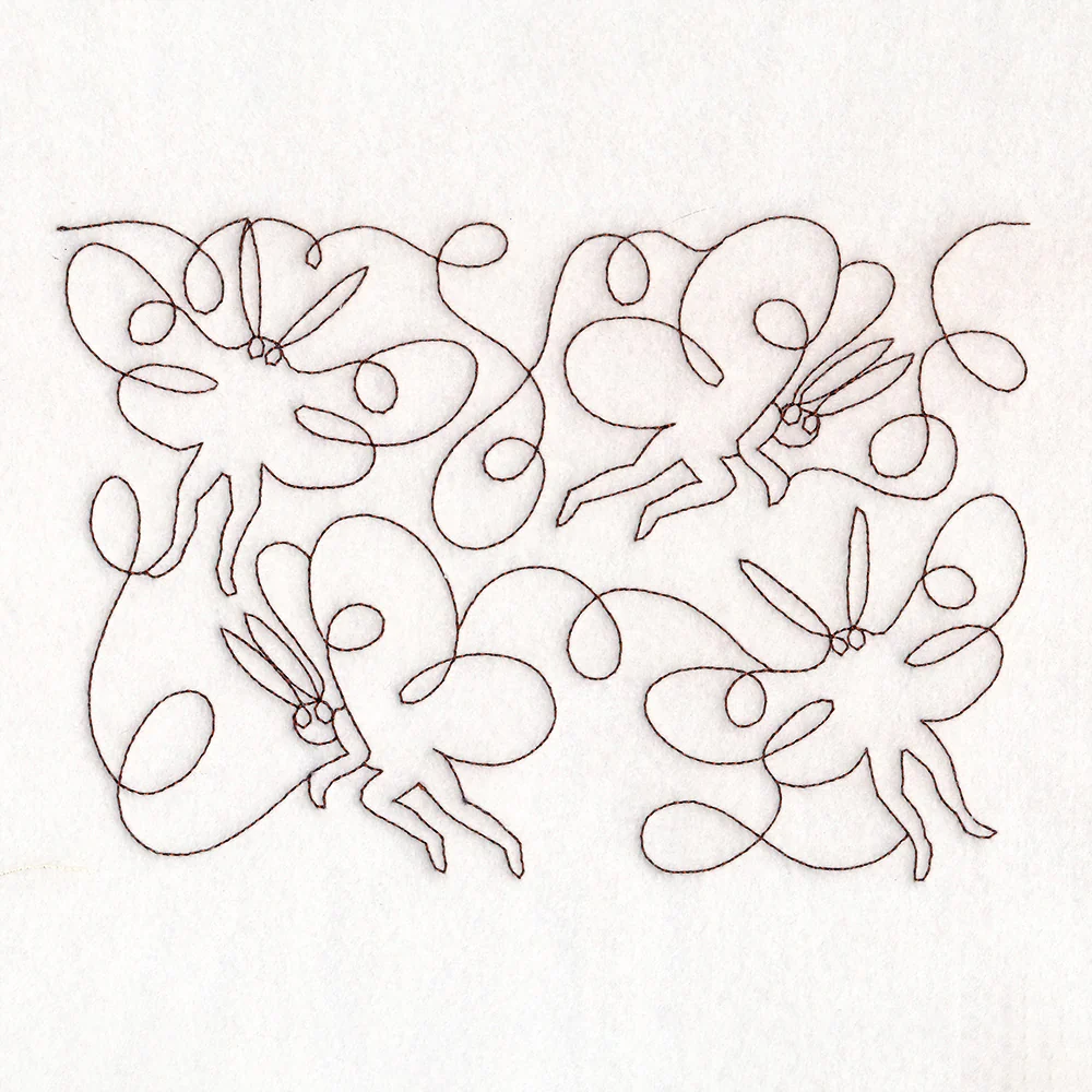 Cryptid Creatures - Mothman (Edge-to-Edge Quilting) - Image 3