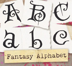 Fantasy Alphabet (Design Pack) - Image 4