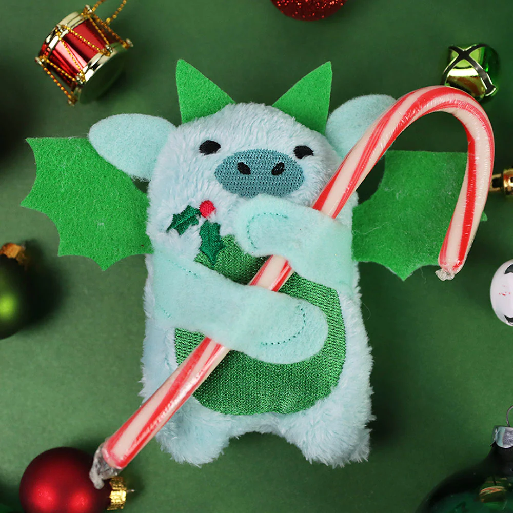 Fluffy Dragon Candy Cane Holder (In-the-Hoop) - Image 5