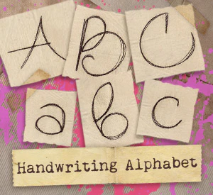 Handwriting Alphabet (Design Pack) - Image 3