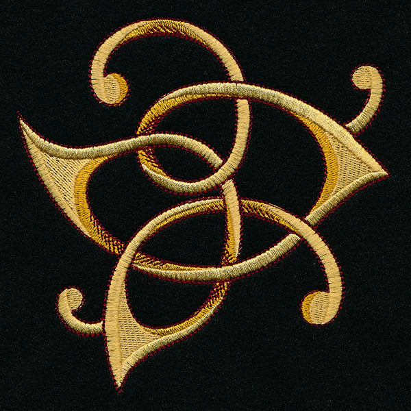 Heraldic Knotwork Dragon Accent - Image 5