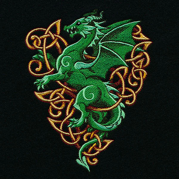 Heraldic Knotwork Dragon Feature - Image 13