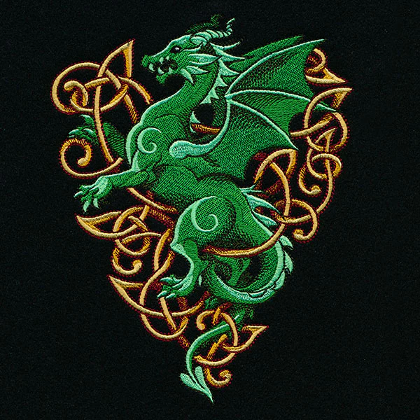 Heraldic Knotwork Dragon Feature - Image 5