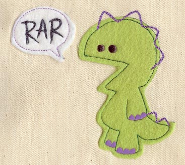 Monster Speaks (Applique) - Image 3