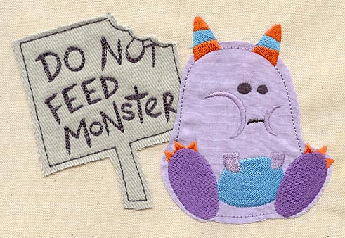 Mr. Nomster (Applique) - Image 3