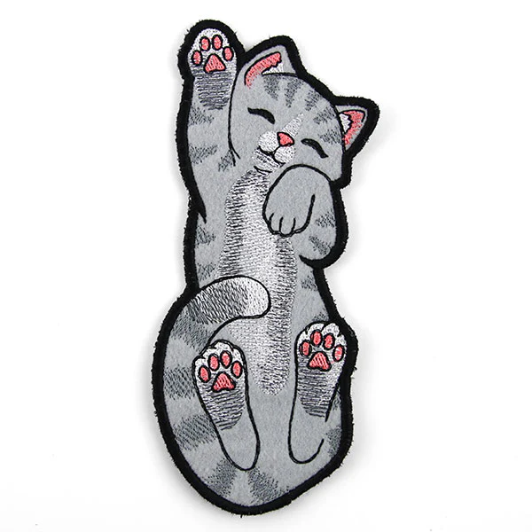 Reaching for Cuddles Cat Bookmark (In-the-Hoop) - Image 3