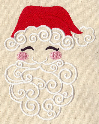 Santa in Swirls - Image 3