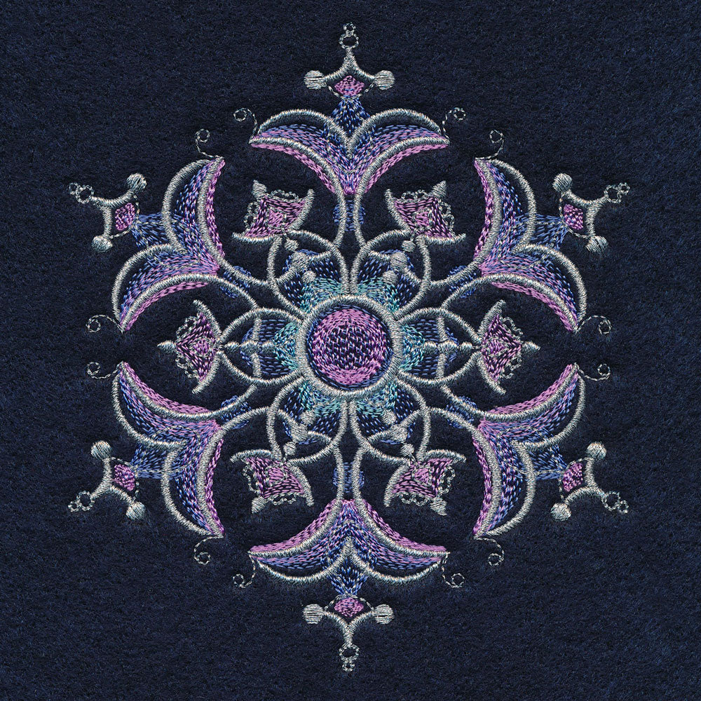 Sheer Iridescent Snowflake - Image 4