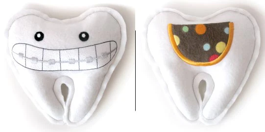 Smile - Braces (Tooth Fairy Pillow) - Image 4