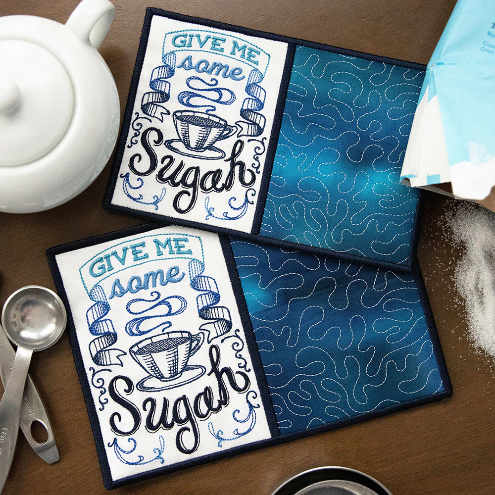 Spice It Up Mug Rug - Give Me Some Sugah - Image 3