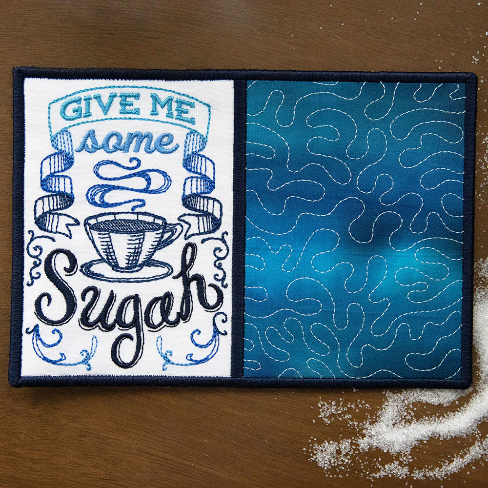 Spice It Up Mug Rug - Give Me Some Sugah - Image 5