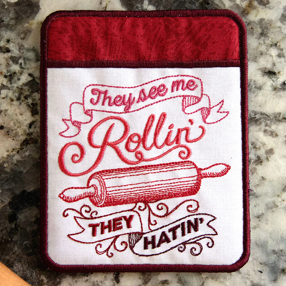 Spice It Up Potholder - They See Me Rollin' - Image 4