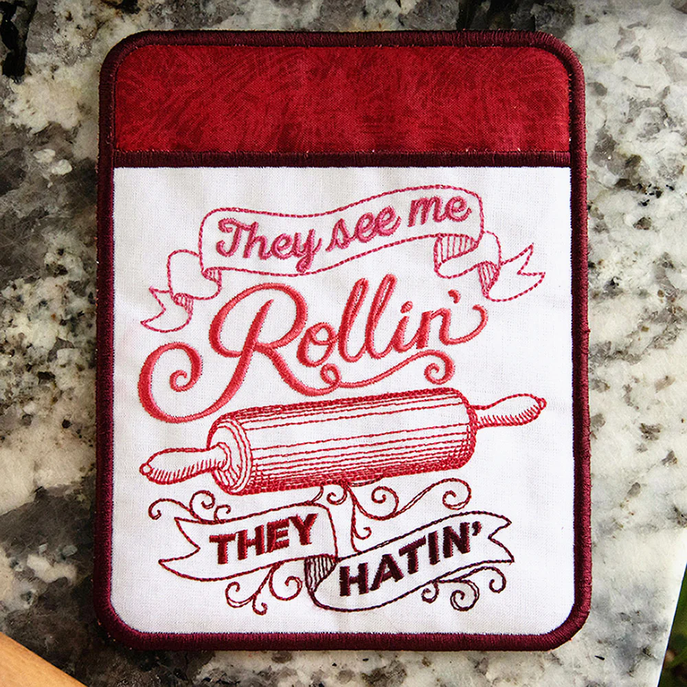Spice It Up Potholder - They See Me Rollin' - Image 5